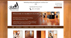 Desktop Screenshot of barrettfloors.com